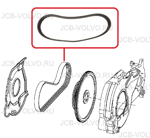 Belt drive 6662855