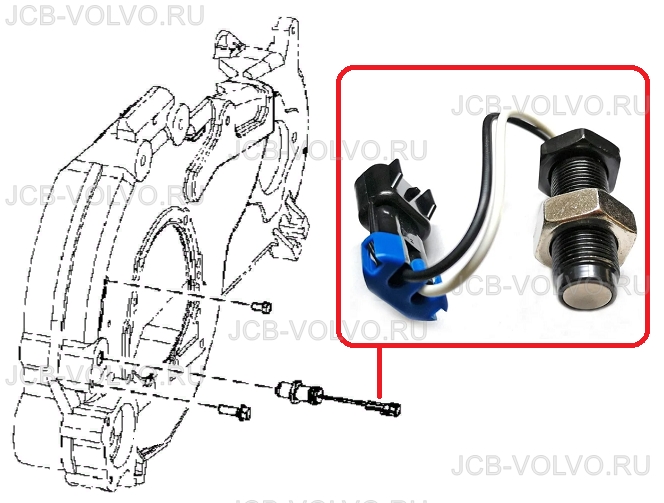 SPEED SENSOR 6684037