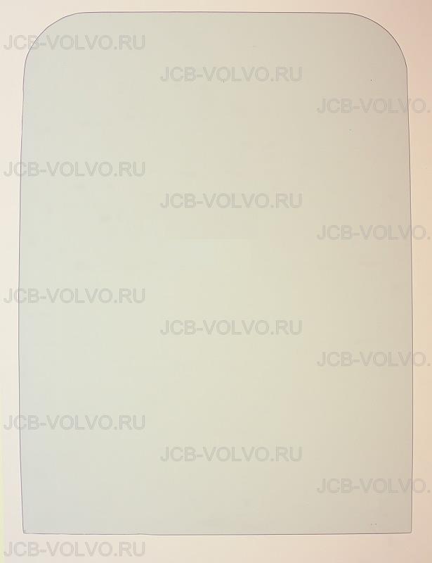 Стекло лобовое верхнее