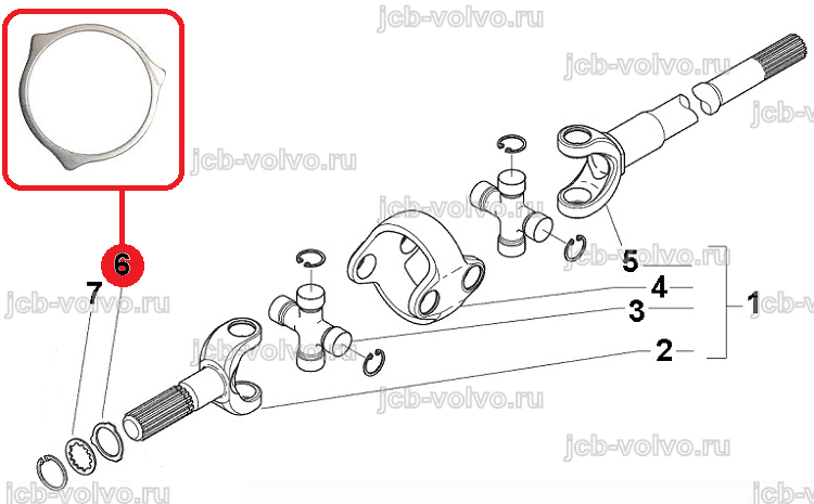 Фигурная шайба 87710153
