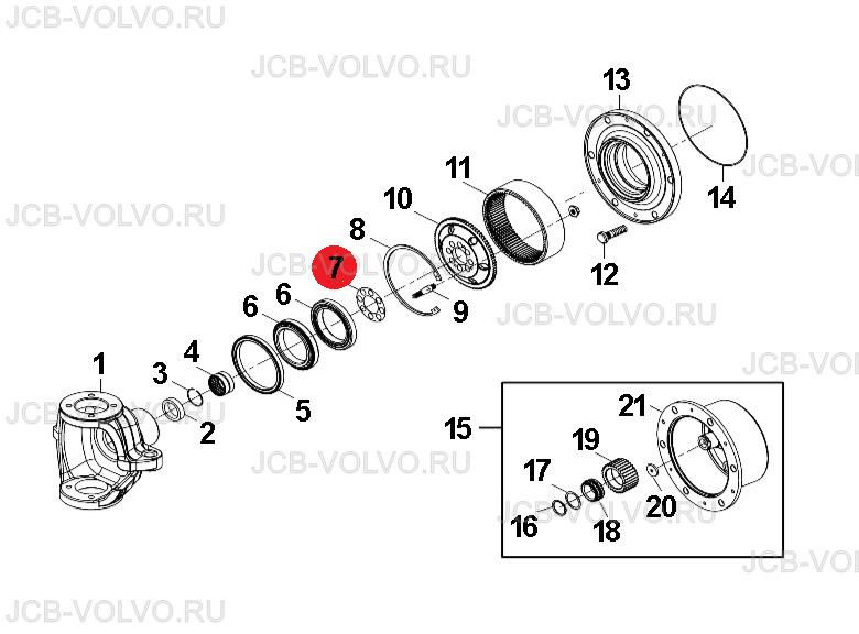 Регулировочная шайба (0,1 мм- 0,2 мм) A11040000600
