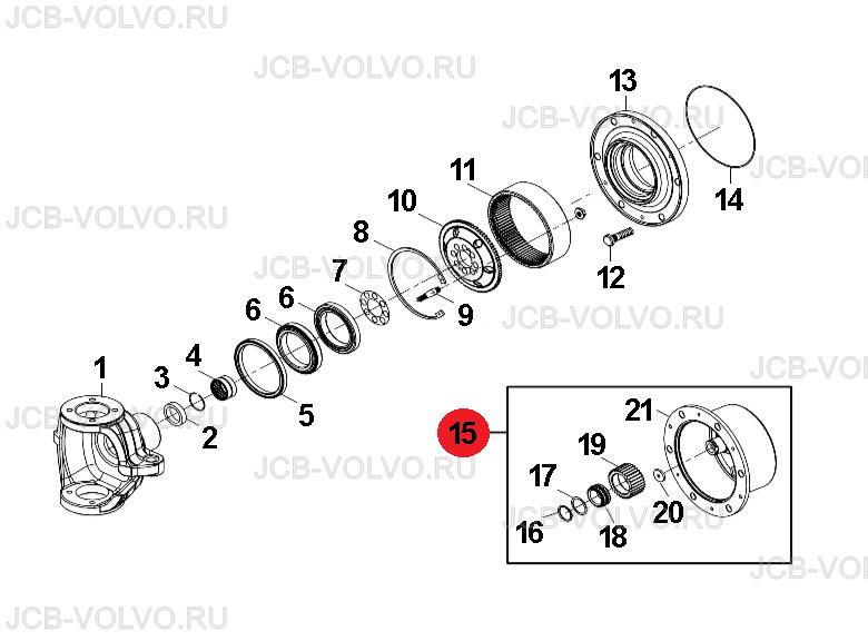 Крышка ступицы A11070000001