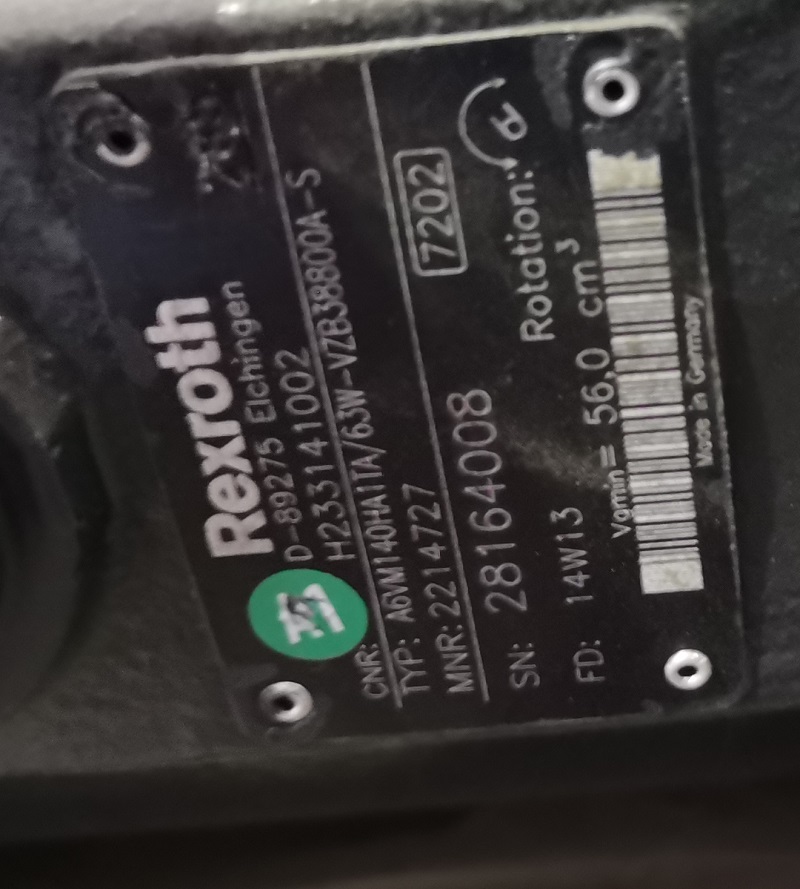 H233141002 / R902067891 Гидромотор хода Rexroth для HIDROMEK 200W