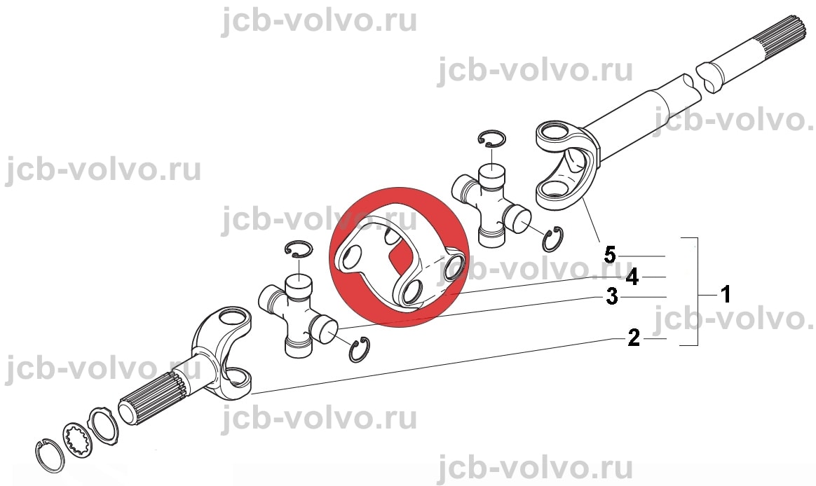 Корпус крестовин