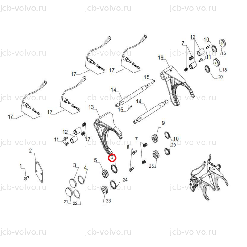Сальник КПП, артикул C77BB44, для CUKUROVA 880, 883, 884, 885
