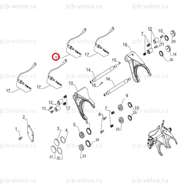 Датчик скорости, артикул C77BB58, для CUKUROVA 880, 883, 884, 885