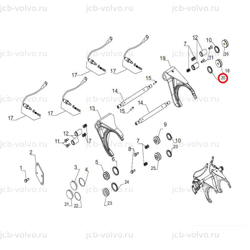 Сальник КПП, артикул C77BB61, для CUKUROVA 880, 883, 884, 885