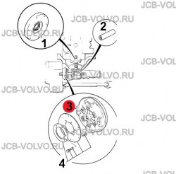 Гидротрансформатор [ 04/600766 ] для JCB 531-70, 541-70
