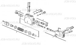 Секция распределителя (управление челюстью) VOE11715633, VOE15190876