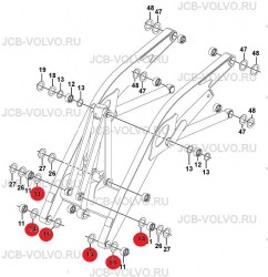 Уплотнение (сальник)  [VOE 11882456] для Volvo BL61 PLUS, BL71 PLUS