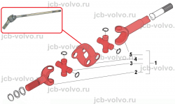 Полуось в сборе [ 172020749, 172020748 ] для для MST 542, MST 642