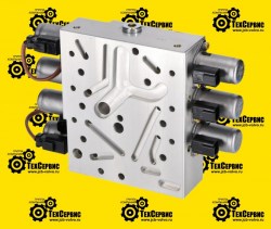 Блок клапанов КПП  [ 459/M6676, 459/10199, 459/10241 ] для JCB 531-70, 541-70