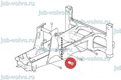 Втулка в раму [ 85801110 ] для Case 570, Case 580