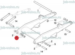 Уплотнение (передняя стрела - ковш) [ 85802992 ] для Case 570, Case 580