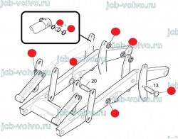 Шайба в узел [ C04B90, C04B84, 201104108 ] для CUKUROVA ( TARSUS, ELAZ) 883/885/888 