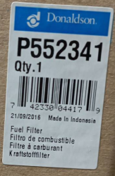 Фильтр топливный DONALDSON P552341
