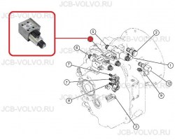 Электромагнитный клапан HIDROMEK для  КПП Powershift