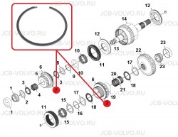 Скоба упорной плиты фрикционов