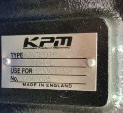 H233010301 Гидравлический насос HIDROMEK 200W