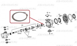 Скоба на полуось S0643092, S06/43092