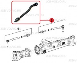 Рулевая тяга в сборе S0644072, S06/44072