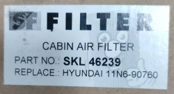 Фильтр салона SF-FILTER SKL46239