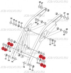 Шайба  [VOE 11890115] для Volvo BL61 PLUS, BL71 PLUS